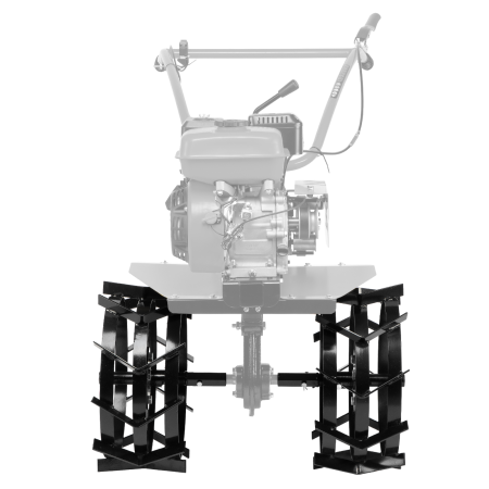 Грунтозацепы DENZEL 425/200 мм, посадка круг 30 мм, комплект 2 шт