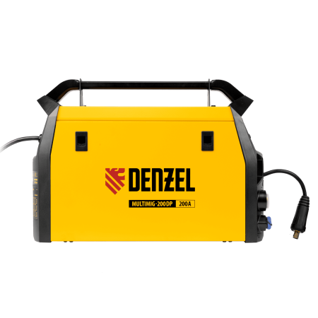 Аппарат инвертор. полуавтомат. сварки DENZEL MultiMIG-200DP Synergy Double Pulse, 200 А, ПВ 80%