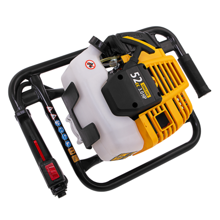 Мотобур DENZEL DX-52, 52 см3, соединение 20 мм, без шнека