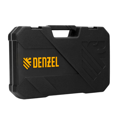 Набор инструментов DENZEL 1/2", 1/4", CrV, S2, пластиковый кейс, 94 предмета