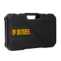 Набор инструментов DENZEL 1/2", 1/4", CrV, S2, пластиковый кейс, 94 предмета