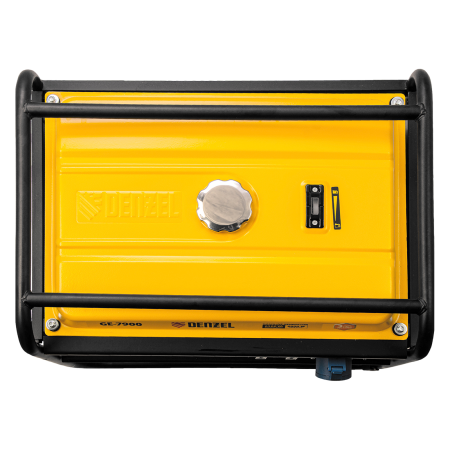 Генератор бензиновый DENZEL GE 7900, 6.5 кВт, 220 В/50 Гц, 25 л, ручной старт