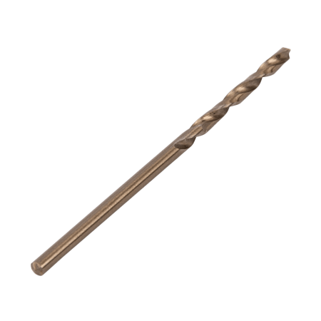 Сверло по металлу DENZEL 2 мм, HSS Co-8%, 2 шт.