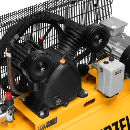 Компрессор воздушный DENZEL рем. привод BCV 4000-T/200, 4,0 кВт, 200 литров, 690 л/мин