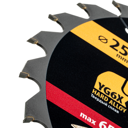 Пильный диск по дереву DENZEL ф250 х 30 мм, 24 зубьев