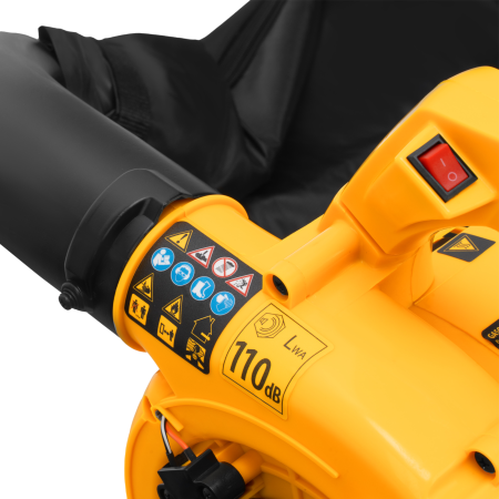 Воздуходувка-пылесос бензиновая DENZEL GL-260, 26 см3, 1 л.с.