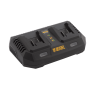 Зарядное устройство на 2 аккумулятора DENZEL IBC-18-3.0-2, Li-Ion, 18В, 3.0 А