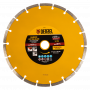 Диск алмазный отрезной DENZEL73104, сегментный, 230 x 22.2 мм, сухая резка