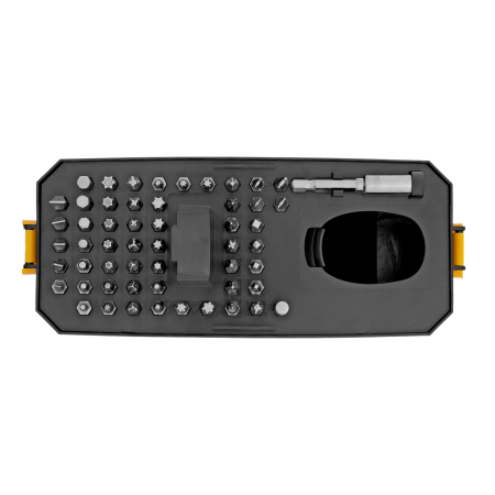 Отвертка аккумуляторная DENZEL CSH-3.6, 54 биты, Li-Ion, 3,6 В