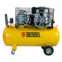 Компрессор воздушный DENZEL BCI5500-T/200, 5.5 кВт, ременный привод, 200 литров, 850 л/мин