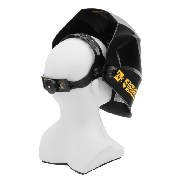 Щиток защитный лицевой DENZEL (маска сварщика) F4, см. окно 90х35, DIN4/9-13 Щиток защитный лицевой DENZEL (маска сварщика) F4, см. окно 90х35, DIN4/9-13