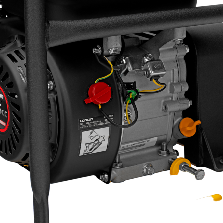 Виброплита бензиновая DENZEL VC-12, 12 кН, 45*35 см, 196 см3