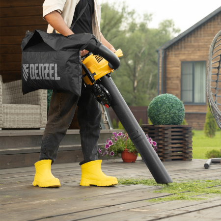 Воздуходувка-пылесос бензиновая DENZEL GL-260, 26 см3, 1 л.с.