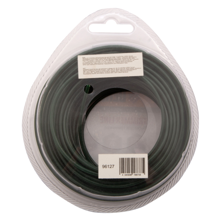 Леска для триммера DENZEL Flex Сord 96127, 2 мм x 15 м, круглая, двухкомпонентная
