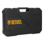 Набор инструментов DENZEL 1/2", 1/4", CrV, S2, пластиковый кейс, 64 предмета