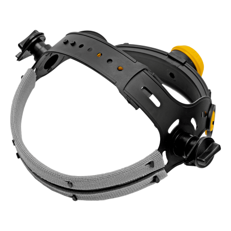 Щиток защитный лицевой с сеткой DENZEL "СВОНА" НС-01 "ЛЮКС", плавная регулировка храповик