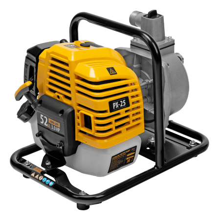Мотопомпа бензиновая для чистой воды PX-25 DENZEL 52 см3, 1", 170 л/мин, глуб 8 м, напор 30 м