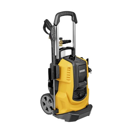 Моечная машина высокого давления DENZEL R-230iD, 3300 Вт, 230 бар, 600 л/ч, асинхронный двигатель, с барабаном