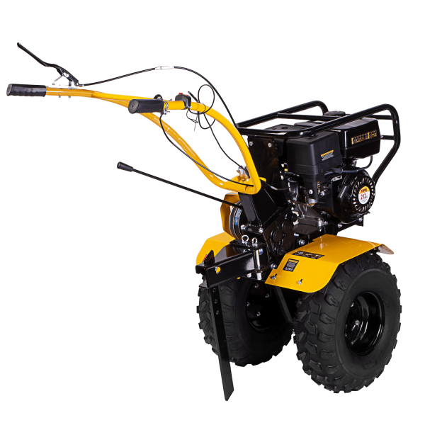 Мотоблок DENZEL DPT-370-PRO, 7 л.с, ременное сцепление,  фрез 3 x 4, ШОМ, передачи 4В/2Н