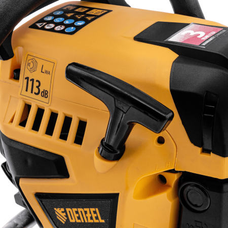 Пила цепная бензиновая DENZEL DS-4516, шина 40 см, 45 см3, 2,5 л.с, шаг 0,325, 64 звена