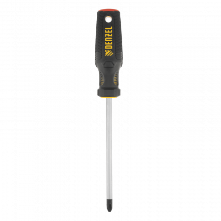 Отвертка DENZEL PH3х150 мм, CrV, трехкомпонентная рукоятка