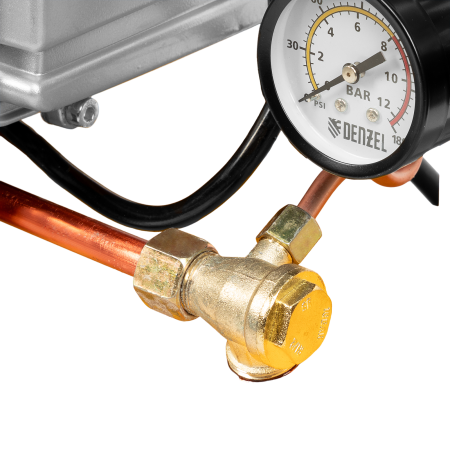 Компрессор воздушный DENZEL DC1500/24, 1.5 кВт, прямой привод, 24 литра, 220 л/мин