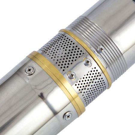 Скважинный насос DENZEL DWC-4-80, 1500 Вт, 5700 л/ч, напор 80 м, центробежный, диаметр 4