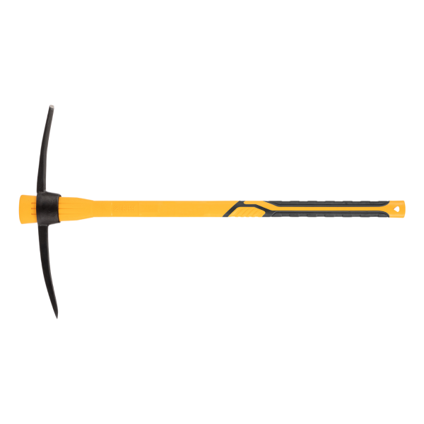 Кирка DENZEL 1500 г, узкая, фиберглассовая обрезиненная рукоятка 900 мм