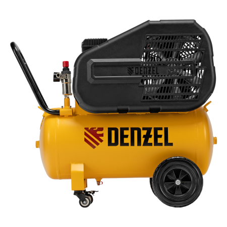 Компрессор воздушный DENZEL рем. привод BCI 2100/50, 2,1 кВт, 50 литров, 400 л/мин