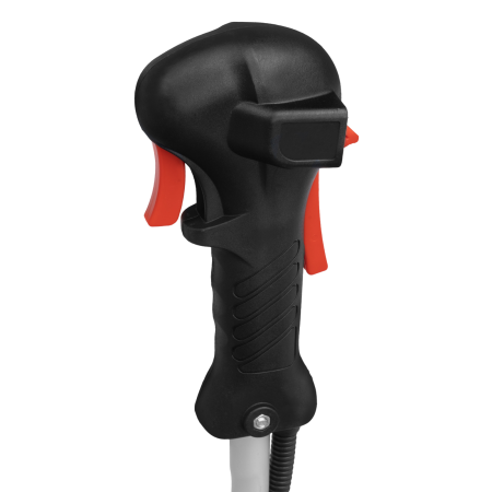 Триммер бензиновый DENZEL DT-52E, 52 см3, неразъемная штанга, электростартер, состоит из 2 частей