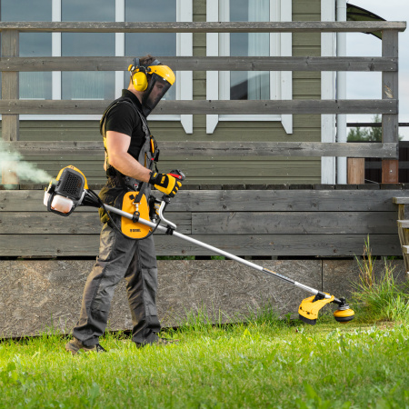 Триммер бензиновый DENZEL DT 52, 52 см3, 3 л.с, неразъемная штанга