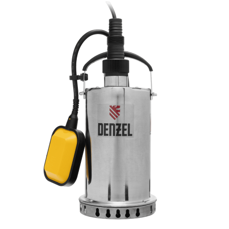 Дренажный насос DENZEL DP600X, 600 Вт, высота подъема 7.5 м, 8500 л/ч