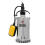 Дренажный насос DENZEL DP600X, 600 Вт, высота подъема 7.5 м, 8500 л/ч