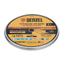 Круг отрезной по металлу DENZEL 230 х 2,0 х 22,2 мм, A36TBF, в метал.банке, 5 шт.
