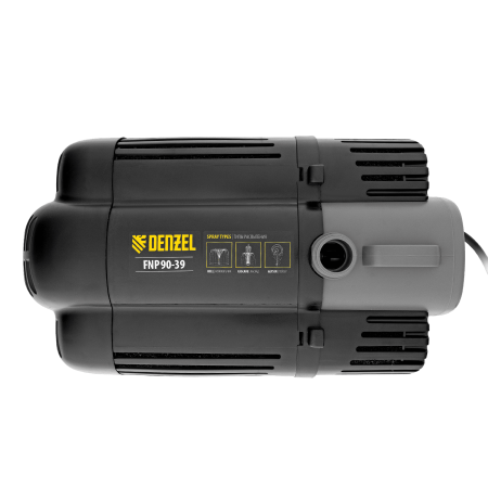 Насос фонтанный DENZEL FNP90-39, 92 Вт, подъем 3,9 м, 3200 л/ч, колокольчик/каскад/гейзер
