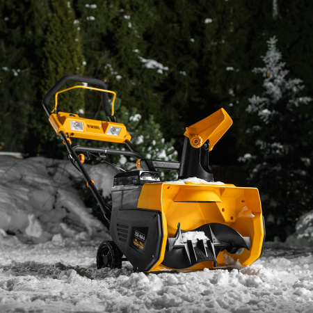 Снегоуборщик аккумуляторный DENZEL ESB-460-0, Li-Ion, 36В