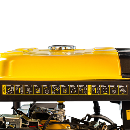 Генератор бензиновый DENZEL PS 80 E-3, 6.6 кВт, 400 В, 25 л, электростартер