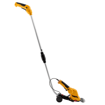 Ножницы-кусторез DENZEL G801E с телескопической штангой, с аккумулятором 7.2В Li-Ion 1.5 Ач