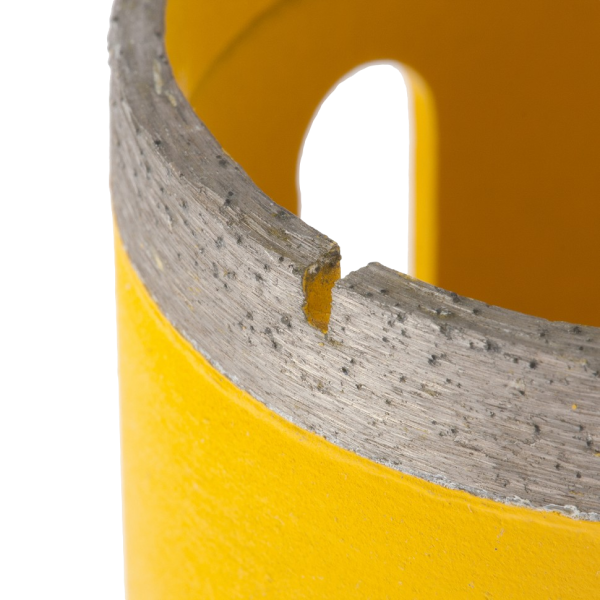 Сверло алмазное по керамограниту DENZEL 72694, 70 мм, М14, мокрая резка