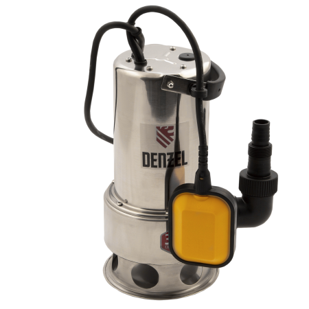 Дренажный насос DENZEL DP1100X, 1100 Вт, высота подъема 11 м, 15500 л/ч