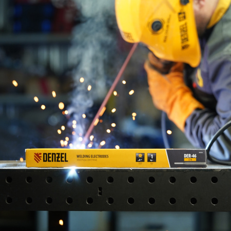 Электроды DENZEL DER-46, диам. 4 мм, 1 кг, рутиловое покрытие