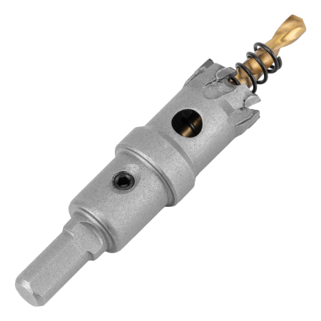 Коронка по металлу DENZEL 724003, 21 мм, твердосплавная