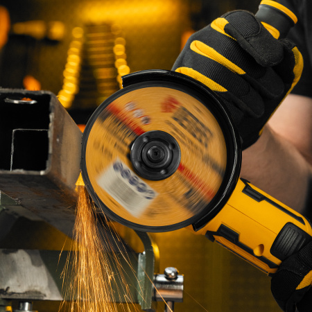 Круг отрезной по металлу DENZEL, 125 х 2,0 х 22,2 мм, WA60TBF