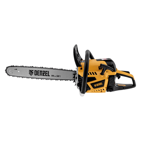Пила цепная бензиновая DENZEL DS-5820, шина 50 см, 58 см3, 3.6 л.с, шаг 0,325, 76 звеньев