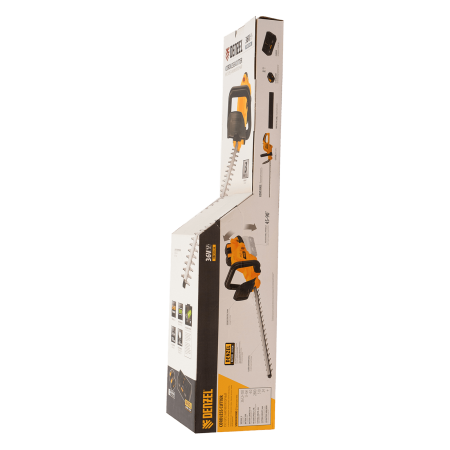 Кусторез аккумуляторный DENZEL RBC510-36, Li-ion, 36 В, 4 Ач, нож 510 мм, поворотная ручка