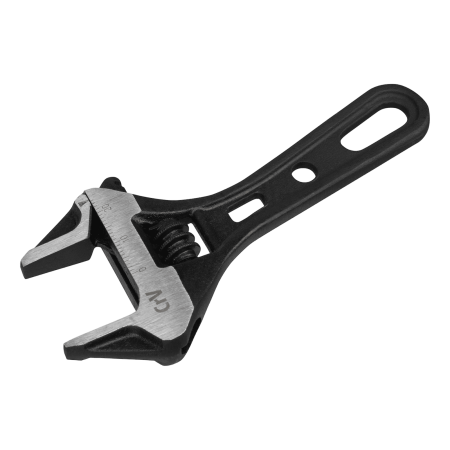 Ключ разводной DENZEL 115 мм, CrV, кованый, укороченная рукоятка