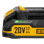 Батарея аккумуляторная DENZEL BH-20-2.0, Li-Ion, 20 В, 2,0 Ач