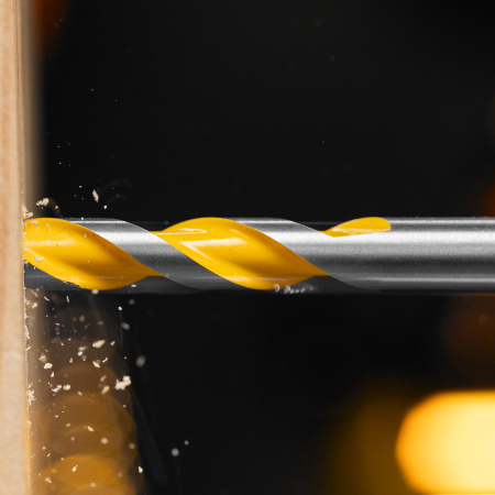 Набор сверл универсальных DENZEL, Multi cut, 4-10 мм, 5 шт.