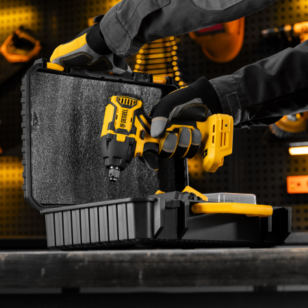 Гайковерт ударный аккумуляторный бесщет. DENZEL CIWH-BL-20-350, Li-Ion, 20 В