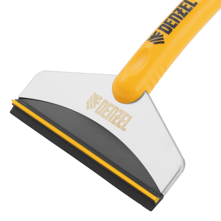 Скребок для удаления льда с водосгоном, усиленный, удлиненный Denzel